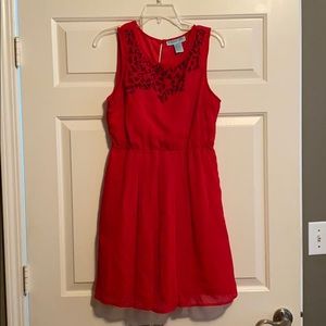 Fun red dress
